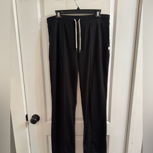 Vuori Pants - Vuori Halo Essential Wideleg Pant Black XL